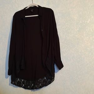 Nicole large fancy blouse button up